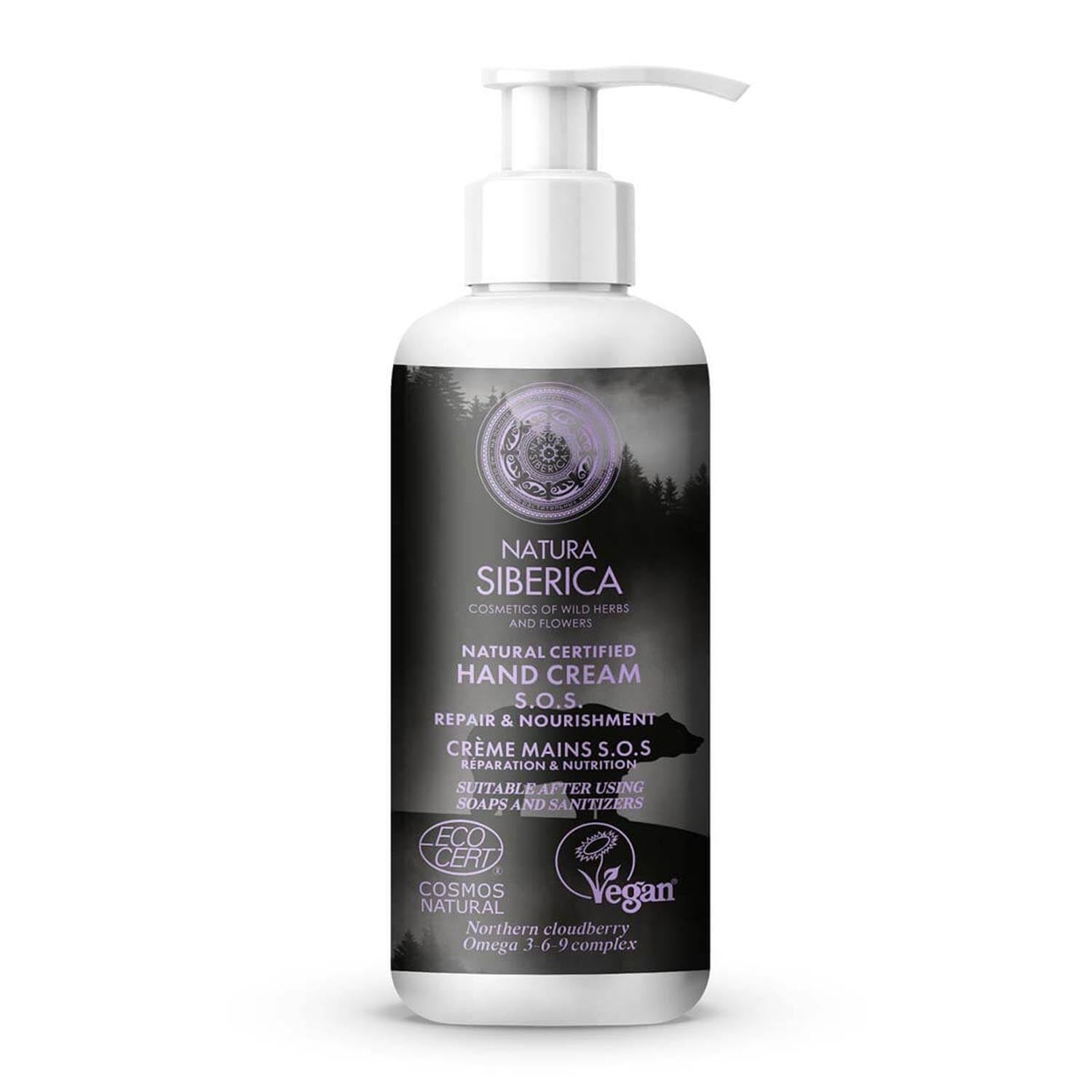 Natura Siberica Sos Cremas De Manos Reparacion Nutricion 250Ml